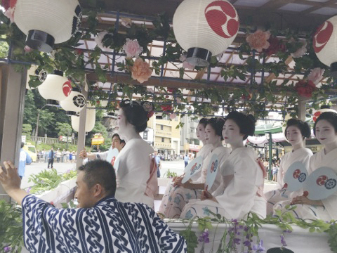 祇園祭の髪型・勝山